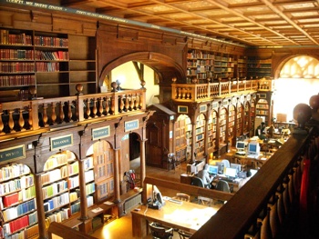 Knjižnica Duka Humfreyja, Oxford, Anglija. Foto: PInterst