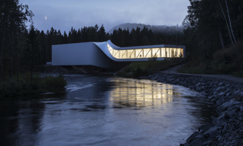 Most muzej The Twist na Norveškem. Foto: Dezeen, Arch Daily
