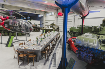 Skrivna večerja v Vojaškem parku zgodovine