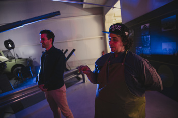 Skrivna večerja v Vojaškem parku zgodovine