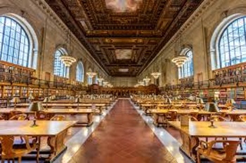 Javna knjižnica v New Yorku, New York, ZDA. Foto: PInterst
