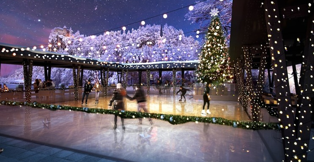 Blejsko drsališče z razgledom