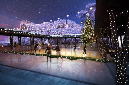 Blejsko drsališče z razgledom 1575095352677