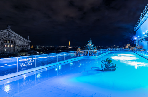 rooftop ice rink