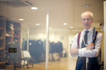 Britanska krojaška tradicija oblek po meri