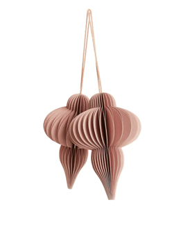 Papirnate kaplje Arket v pudrasto rožnatem odtenku. Cena: 8 evrov. arket.com