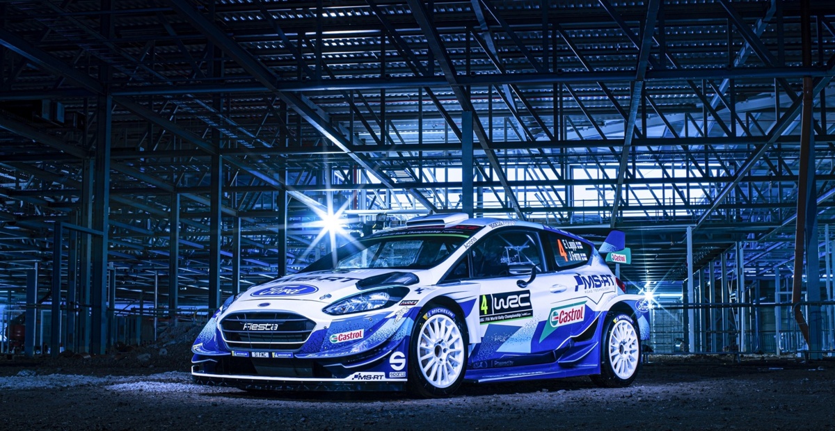 Fordova umetnina za FIA reli prvenstvo 2020