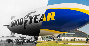 Minuli konec tedna je Goodyear Blimp po skoraj 35 letih poletel nad dirko 24 ur Le Mansa.