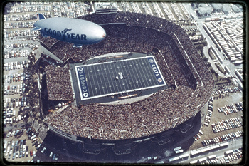 Že vse od druge polovice 20. stoletja je Goodyear Blimp stalnica športnih in drugih dogodkov v ZDA