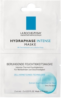 La Roche Posay hydraphase pomirjajoča vlažilna maska za občutljivo in suho kožo. Foto: notino.si