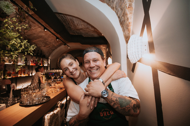 Alma Kochavy (Odprta kuhna) in Jorg Zupan