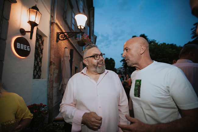 Karim Merdjadi in Matjaž Ivanc