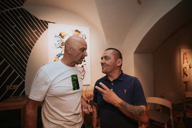 Matjaž ivanc in Žiga Födransperg