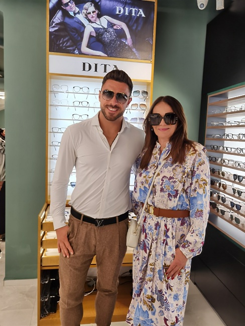 Ghetaldus Optika ljubljana - Pika Zrim in Gregor Čeglaj.