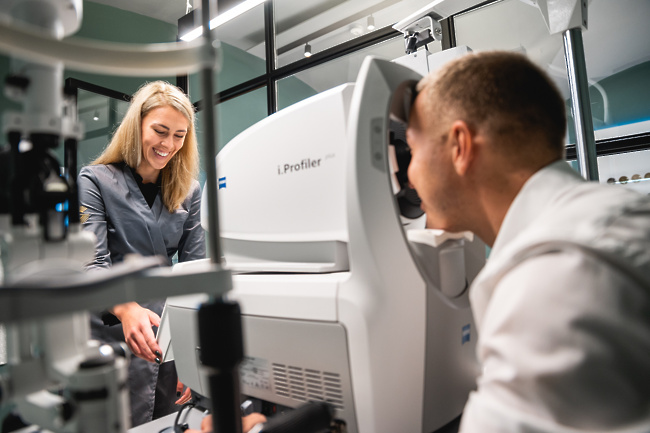 Ghetaldus OPtika jubljana - pregled vida.