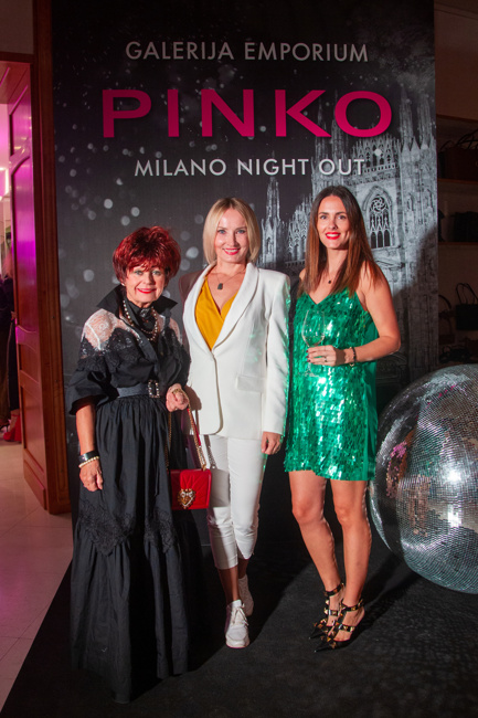 Mesec italijanske mode - Pinko zabava v Galeriji Emporium