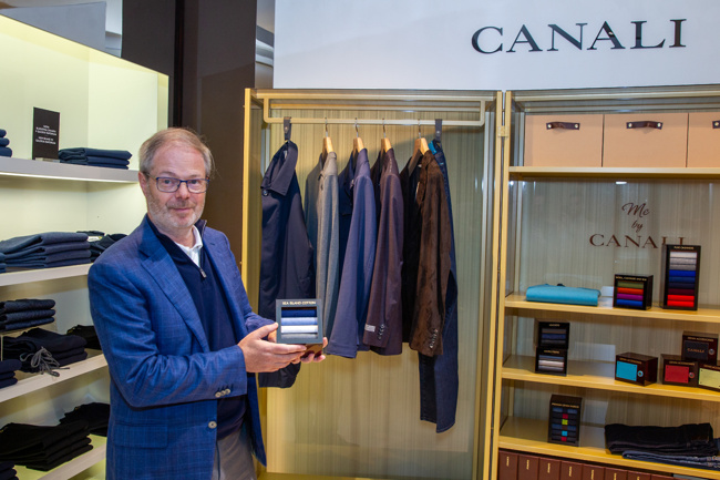 Paolo Canali, ikona italijanske moške mode, v Galeriji Emporium