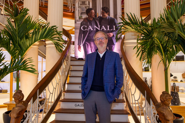Paolo Canali, ikona italijanske moške mode, v Galeriji Emporium