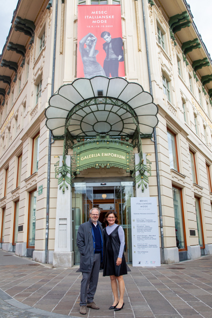 Paolo Canali, ikona italijanske moške mode, v Galeriji Emporium