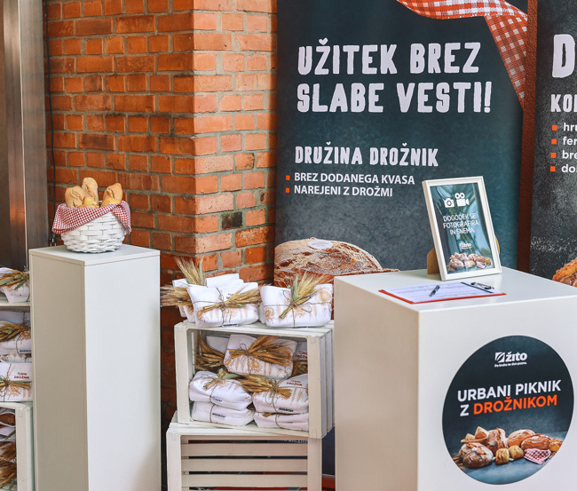 Koruzni Drožnik zvezda Žitovega urbanega piknika