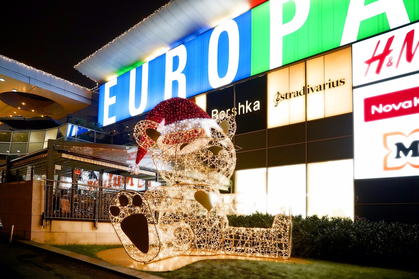 europark v praznični podobi fotobojan mihalič
