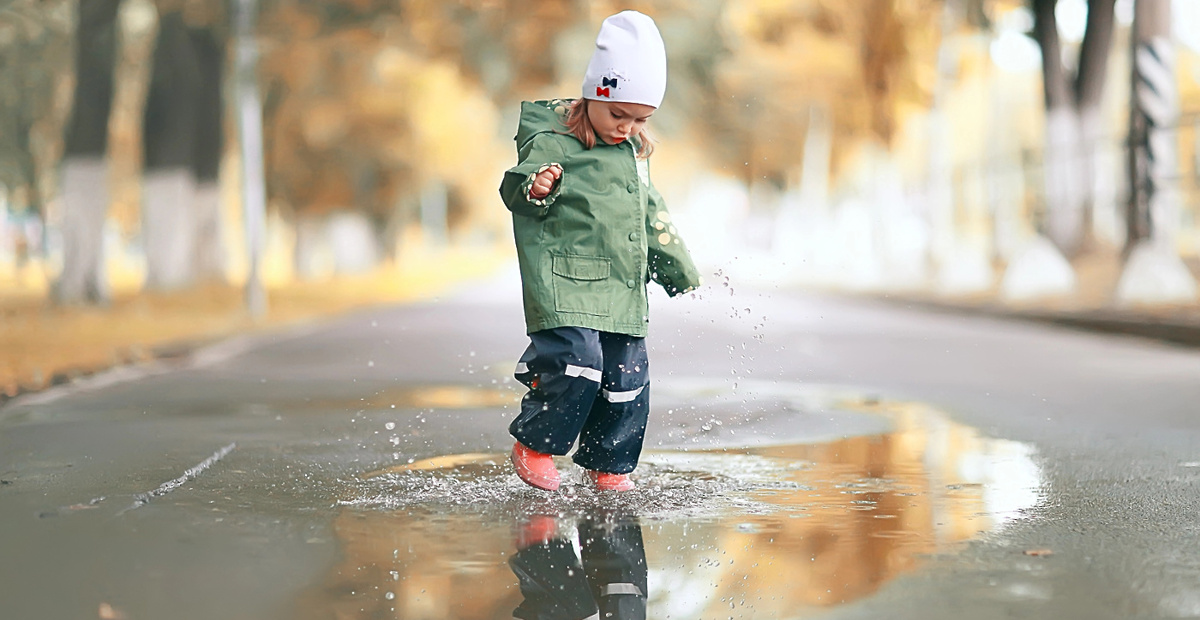 Otroška oblačila in dodatki za dež