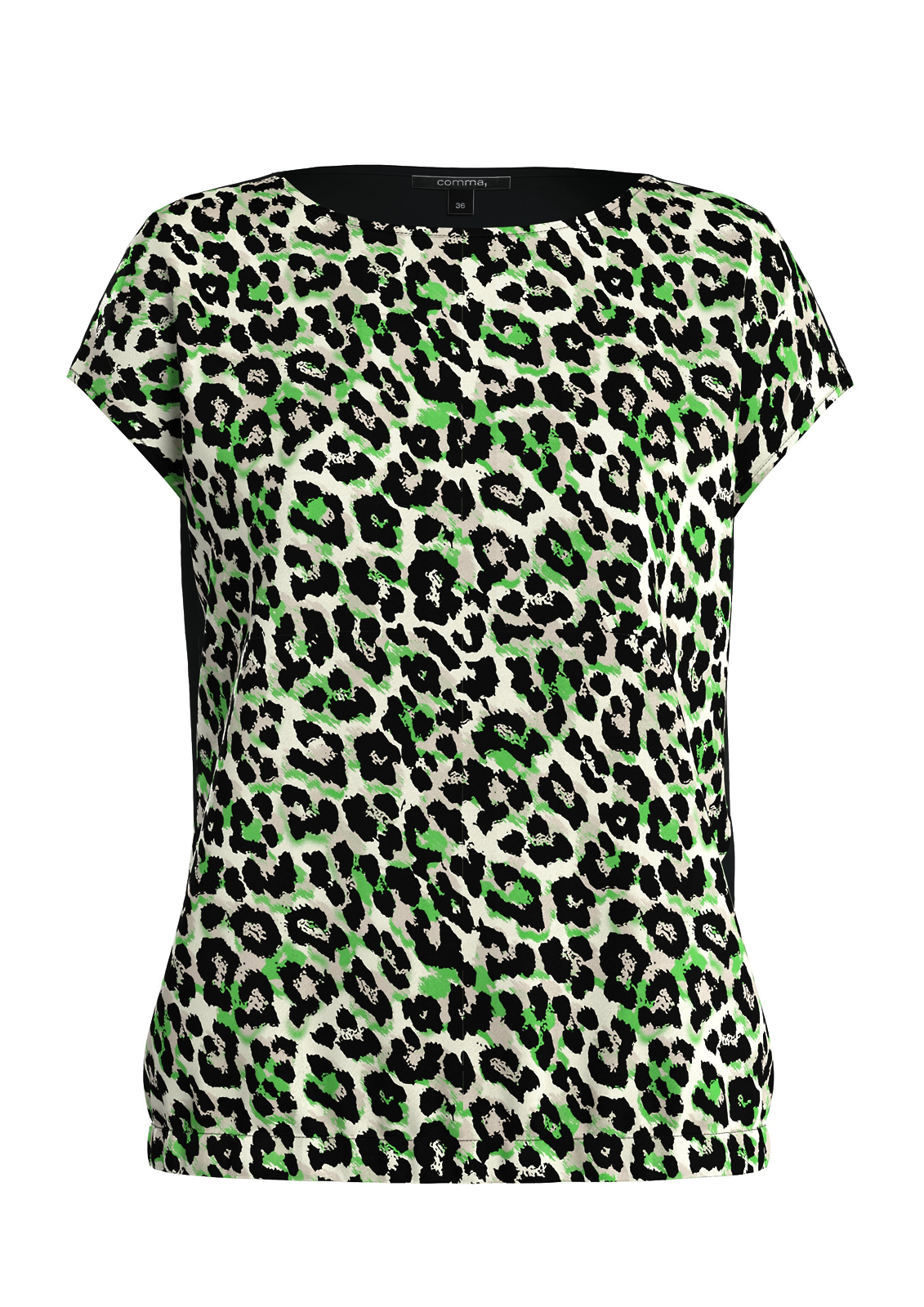 Modna jesen Comma v vzorcu leoparda